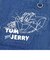 トムとジェリー デニムトートバッグ(ブルー)
