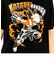 僕のヒーローアカデミア 爆豪 Tシャツ(ブラック) Lサイズ アパレル ジャンプ ヒロアカ かっちゃん