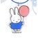 ミッフィー miffy チェキ収納＆バッジホルダー ブルー 推し活
