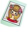 内藤ルネ エリちゃん ポストカード 文具