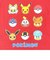 ポケットモンスター キッズ パルデアフェイス Tシャツ(レッド) 110cm アパレル ポケモン
