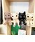 ぬいぐるみ ネイル猫シリーズ  ピンク 人形 インテリア キッズ ギフト