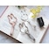 ミッフィー カラビナ スマートキーホルダー シルバー ストラップ フェイス miffy カー用品