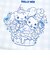 サンリオ シナモロール×こぎみゅん ドーリーミックス フリルハンドルトートバッグ ブルー Sanrio