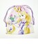 ディズニー プリンセス ラプンツェル 巾着(大) ラベンダー スクール キッズ Disney