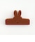 ミッフィー miffy フェイスクリップ(brown) 文具