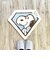 スヌーピー ダイヤモンド アクセントマット ブルー PEANUTS 75th SNOOPY