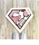 スヌーピー ダイヤモンド アクセントマット ピンク PEANUTS 75th SNOOPY