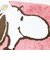 スヌーピー マルチマット ピンク PEANUTS 75th SNOOPY