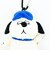 スヌーピー ぬいぐるみエコバッグ オラフ ネイビー お買い物 かばん マスコット カラビナ付き SNOOPY