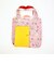 水森亜土 ネコ エコバッグ レッド×ピンク