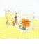 スヌーピー ペイント ガラスマグカップ コップ PEANUTS 75th SNOOPY