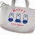 ミッフィー miffy 帆布プチトートバッグ グレー ポーチ