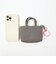 ミッフィー miffy 帆布プチトートバッグ グレー ポーチ