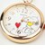 スヌーピー エポリールウォッチ ピンクゴールド ウッドストック 時計 キーホルダー  SNOOPY