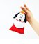 スヌーピー かがみもち キーチェーンマスコット ぬいぐるみ SNOOPY