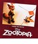 ディズニー ズートピア ランチバッグスクエア(M) レッド Disney