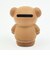 ミッフィー miffy ボリス マネーバンク (ブラウン) 貯金箱