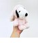 スヌーピー ロップイヤーバニー ぬいぐるみ(S) (ピンク) SNOOPY