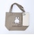 ミッフィー miffy ミニトートバッグ  グレージュ(ミッフィーフェイス)