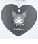 サンリオ クロミ ミニハートポーチ モノトーンシリーズ Sanrio