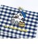 スヌーピー オラフ 三つ折り財布 ネイビーチェック SNOOPY