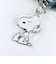 スヌーピー コンパクト三つ折財布 グリーン SNOOPY