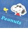 スヌーピー ジョークール＆ウッドストック ふっくらアップリケミニトートバッグ SNOOPY