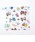 サンリオキャラクターズ × SWIMMER(スイマー) 携帯スリッパ (ホワイト) (24～26cm) 旅行 Sanrio