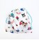 サンリオキャラクターズ × SWIMMER(スイマー) 携帯スリッパ (ホワイト) (24～26cm) 旅行 Sanrio