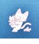 ノンタン ぱっぱらぱなし ブックカバー ブルー 文具 eHONTOMO