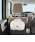 ミッフィー miffy ヘッドレスティッシュケース （ホワイト） カー用品