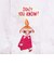 ムーミン リトルミイ エコバッグ 折りたたみバッグ アイボリー MOOMIN
