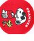 スヌーピー サングラススヌーピー サークルさがらポーチ SNOOPY