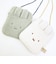 ミッフィー miffy どっとポーチ ショルダーショート ボア アイボリー