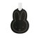 ミッフィー miffy ケース付き薄型ミラー ホワイト