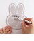 ミッフィー miffy ペン付きマグネットシート ベージュ