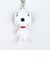 スヌーピー 立体ラバーキーホルダー SNOOPY