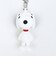 スヌーピー 立体ラバーキーホルダー SNOOPY