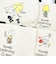 スヌーピー サイドボタンミニトートバッグ ナチュラル ロゴ ランチ PEANUTS 75th SNOOPY