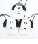 スヌーピー フルボディサコッシュ グレー バッグ SNOOPY