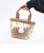 ミッフィー miffy メッシュミニトートバッグ ベージュ チェリーフルールシリーズ ランチ