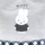 ミッフィー miffy ミニトートバッグ グレー ダイアゴナルチェック ランチ