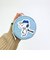 スヌーピー サークルポーチ グレー ベースボール SNOOPY