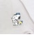 スヌーピー 超軽量たためるリュック グレー ジャーニー SNOOPY