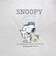 スヌーピー 超軽量トートバッグ ジャーニー グレー SNOOPY