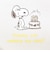 スヌーピー サークルコスメポーチ アイボリー トラベル SNOOPY