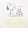 スヌーピー サークルコスメポーチ アイボリー トラベル SNOOPY