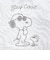 スヌーピー ジョークール チェックリバーシブルナップザック グレー リュック SNOOPY