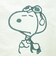 スヌーピー チェックリバーシブルトートバッグ グリーン SNOOPY
